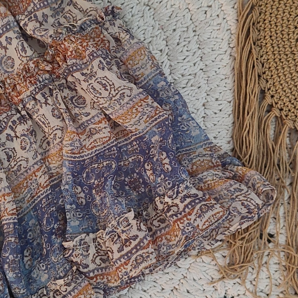 BO HO VICI MULTI M DRESS OFF SHOLDERS NEW - Picture 10 of 16